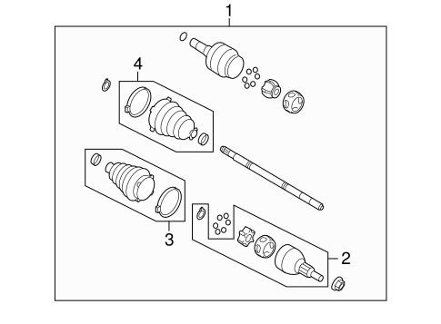 XL-7 DRIVE AXLES