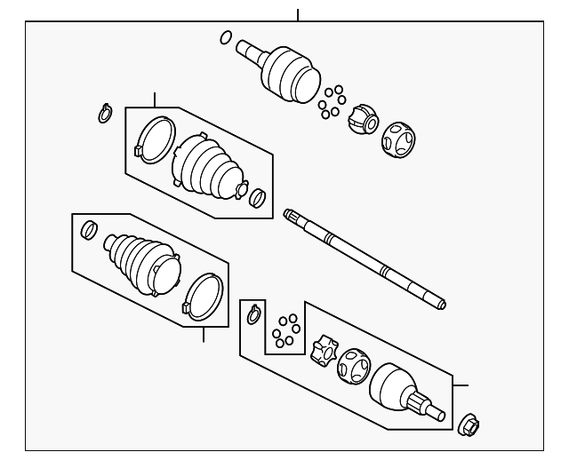 4410578J00 Деталь AXLE ASSY, RIGHT