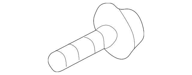 NC10-88-063 SILENCER BOLT, LEFT