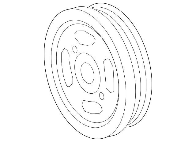 13470-36040 CRNKSHFT PULLEY