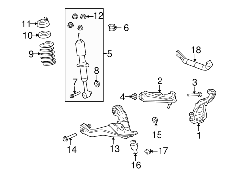 Explorer Sport Trac SUSPENSION COMPONENTS 3