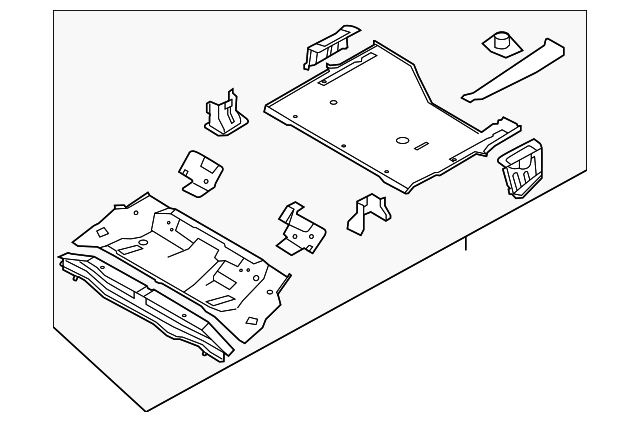 65510-1M210 Деталь FLOOR PAN