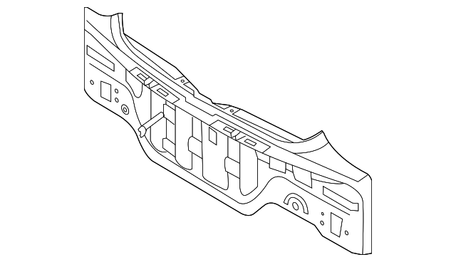 69100-1M210 Деталь REAR BODY PANEL