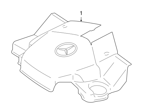 ML350 ENGINE APPEARANCE COVER