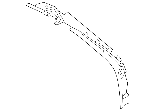 25792781 Деталь REAR PILLAR, LEFT