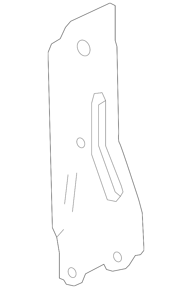 25830265 Деталь EXTENSION PANEL, LEFT