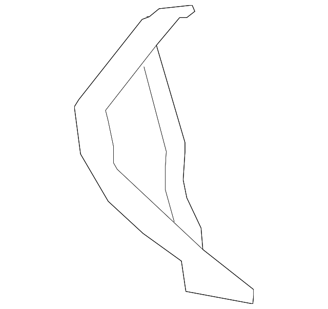 25792804 Деталь TAIL LAMP POCKET, RIGHT