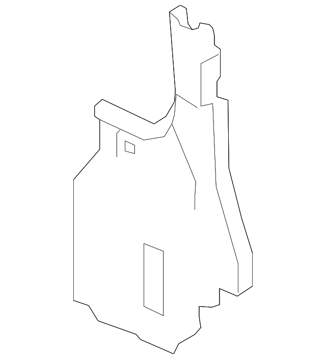 22979299 Деталь CORNER PANEL, LEFT