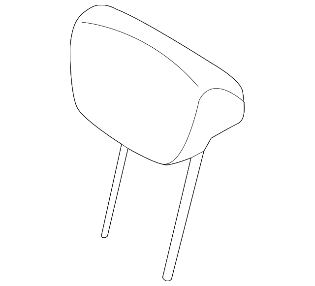 89700-4D560CS2 Деталь HEADREST, RIGHT