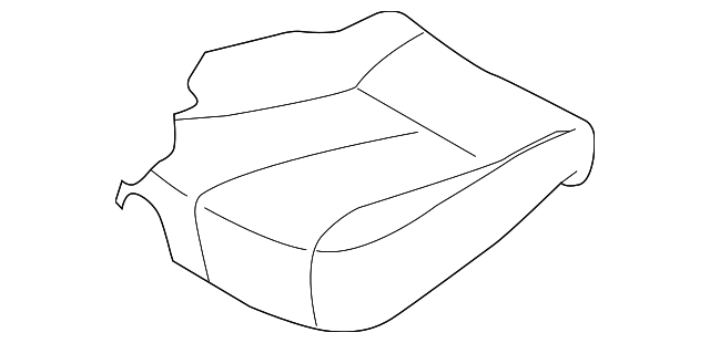89260-4D123CS2 Деталь CUSHION COVER, RIGHT