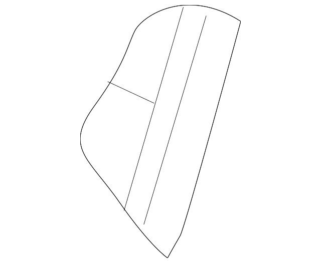 89309-4D110CS Деталь SEAT BACK FRAME, RIGHT