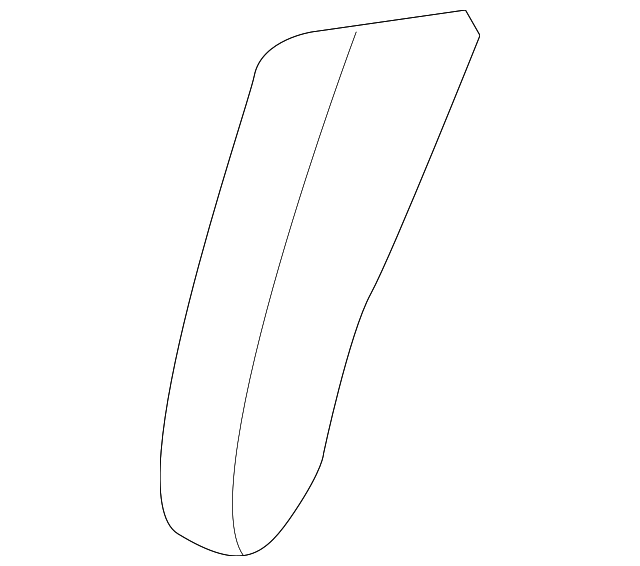 89053-4D110CS Деталь RECLINE LEVER, LEFT