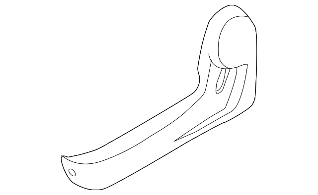 89170-4D110KS Деталь RECLINE COVER, LEFT