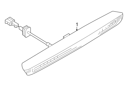 Rabbit HIGH MOUNTED STOP LAMP