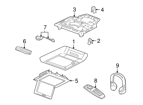 XL-7 ENTERTAINMENT SYSTEM COMPONENTS