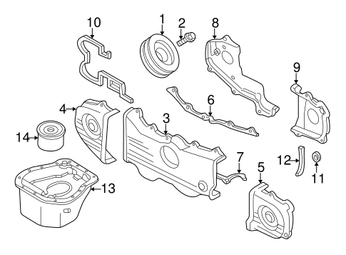 Forester ENGINE PARTS