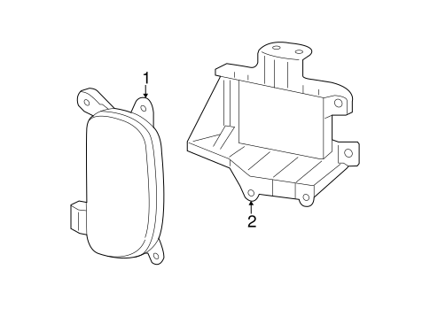 Sorento REAR REFLECTOR