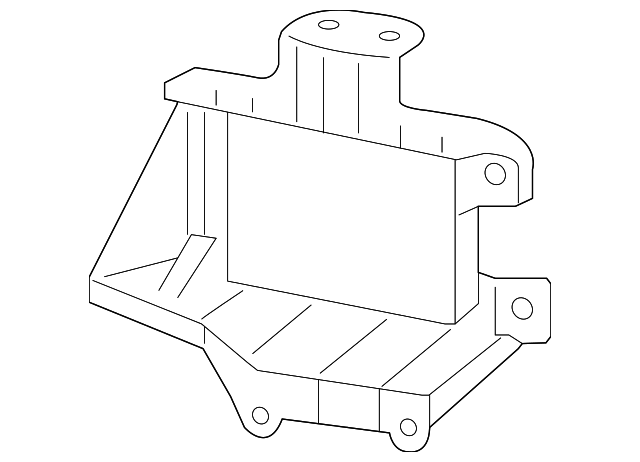 86688-2P500 Деталь REFLECTOR BRACKET, RIGHT