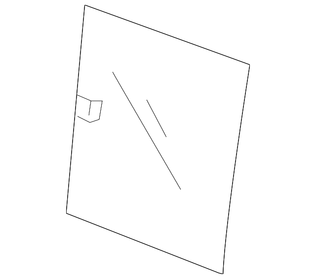 5179971AA Деталь SLIDING GLASS