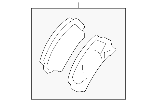 89040317 Деталь BRAKE PADS