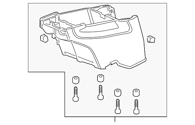 83414-TK8-A02ZB Деталь BOX ASSY., CONSOLE *NH767L* (TRUFFLE)
