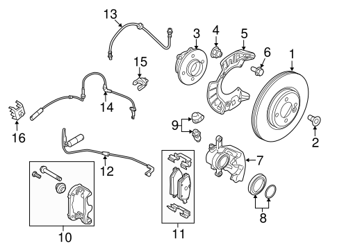 Cooper FRONT BRAKES