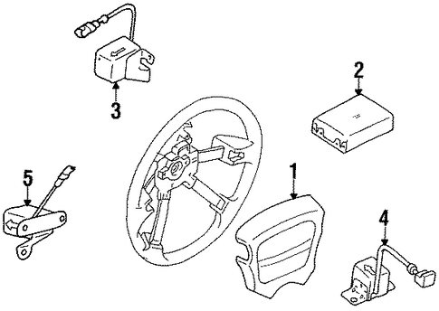 Impulse AIR BAG COMPONENTS
