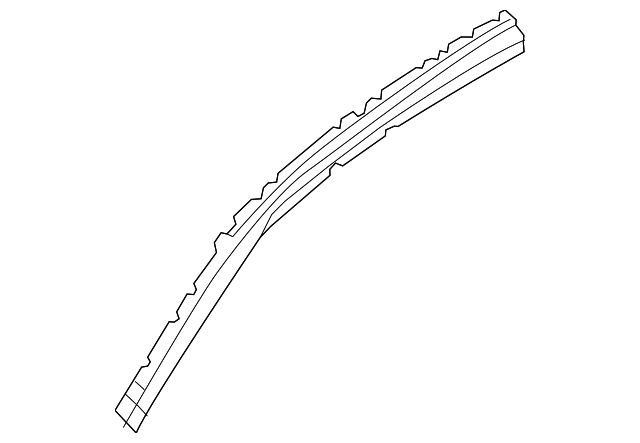 G63153JAMA Деталь OUTER RAIL, LEFT