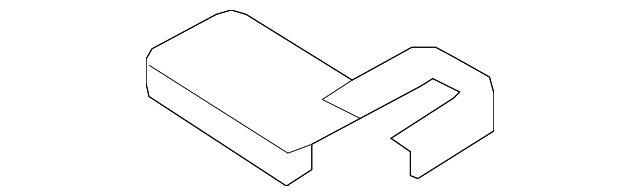 C243-57-254D-02 Деталь ADJUST COVER, LEFT
