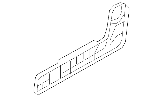C243-88-2K7A-34 Деталь INNER PANEL, LEFT