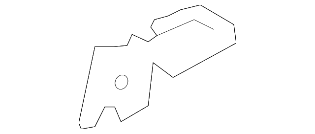 C243-88-1M3-34 Деталь INNER COVER, LEFT