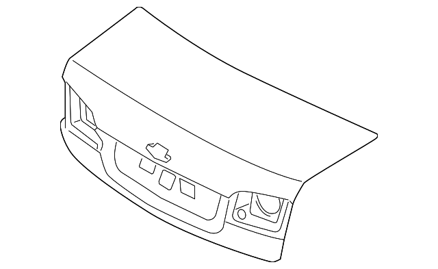 69200-2G041 Деталь TRUNK LID