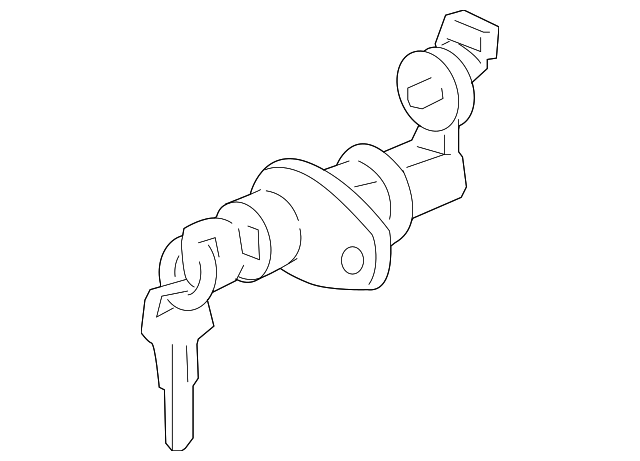 81250-2GB00 Деталь LOCK CYLINDER