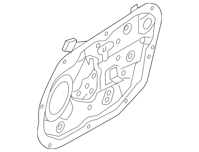 82402-3R110 Деталь MOUNT PANEL, RIGHT
