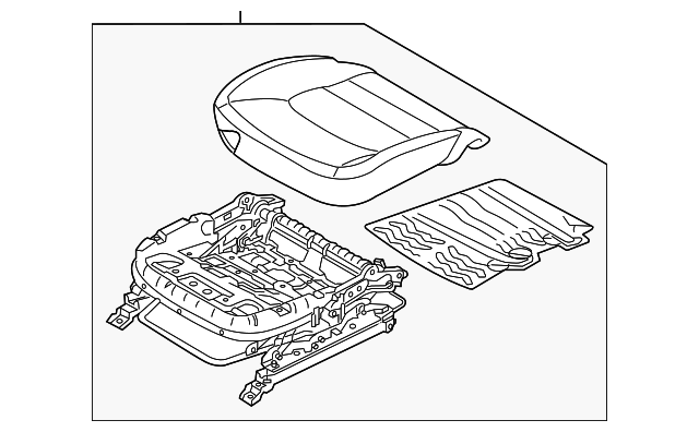 88100-1W161BDM CUSHION ASSY