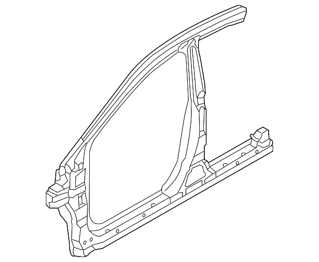 71110-3Y500 Деталь APERTURE PANEL, LEFT