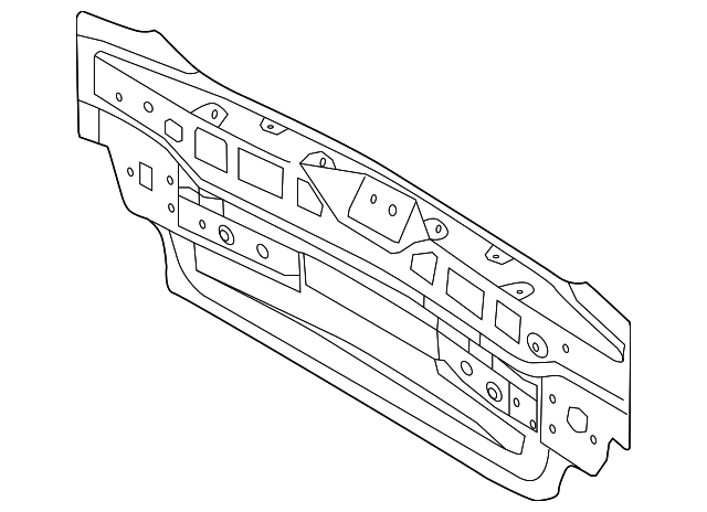 69100-3T000 Деталь REAR BODY PANEL