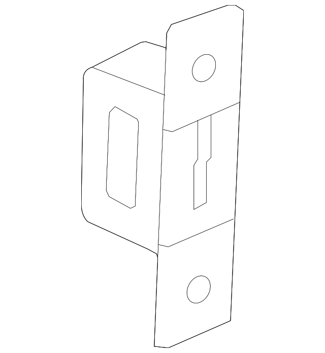 68031517AA UPPER HINGE, LEFT