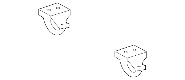 51960-0C020 TOW HOOK, LEFT