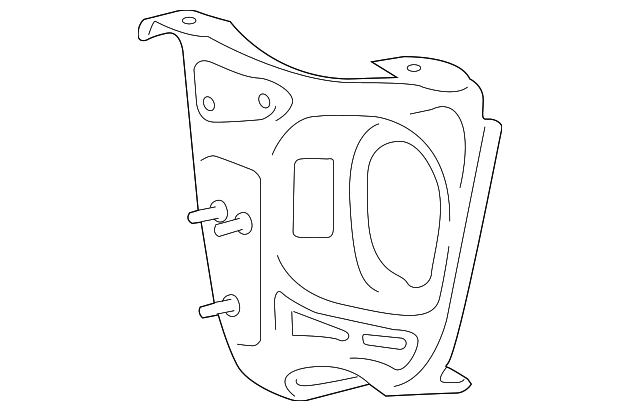 52141-0C030 SIDE EXTN, RIGHT