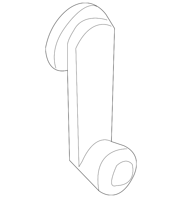 8296082Z30 Деталь WINDOW HANDLE, RIGHT