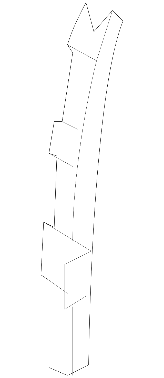 8171082Z00 Деталь FRONT GUIDE, RIGHT