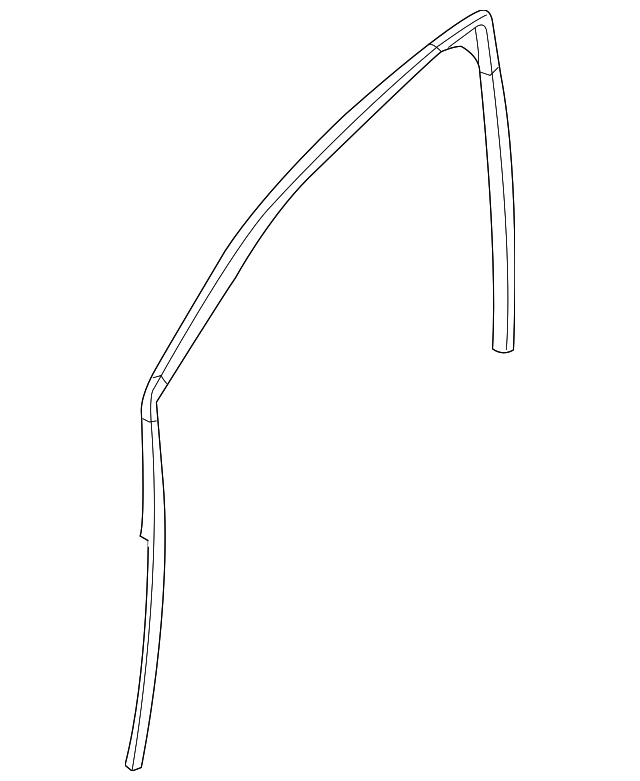 8366182Z00 Деталь RUN CHANNEL, RIGHT