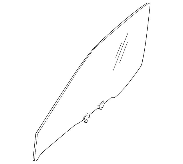 8453182Z10 Деталь DOOR GLASS, RIGHT