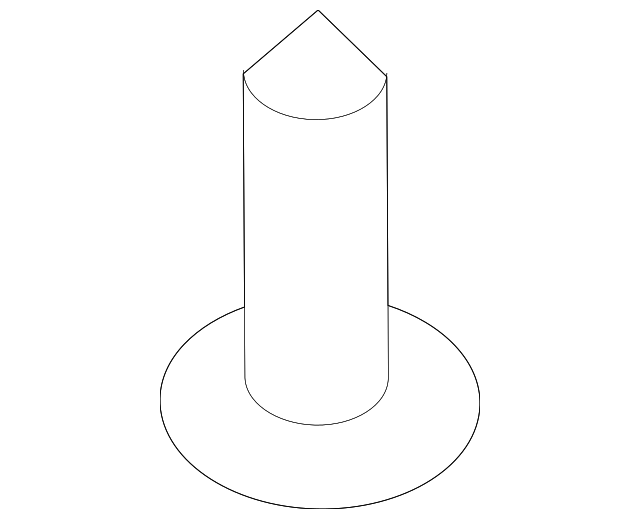 1605396 LOWER TRIM RETAINER