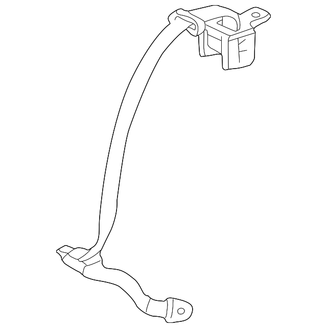 73370-AA040-B0 Деталь OUTER BELT ASSY, LEFT