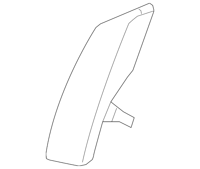 1QU63HL1AD Деталь BOLSTER, LEFT