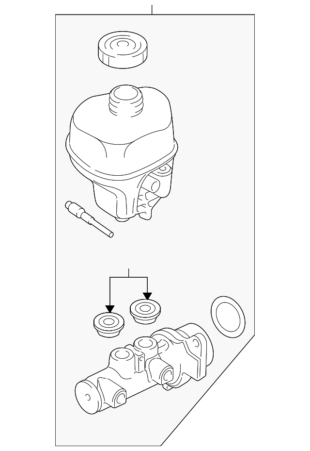 68000908AA MASTER CYLINDER