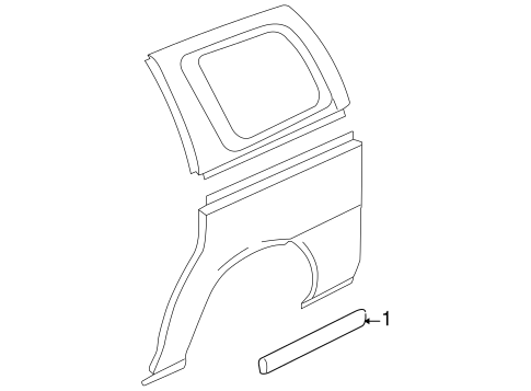 Terraza EXTERIOR TRIM - SIDE PANEL
