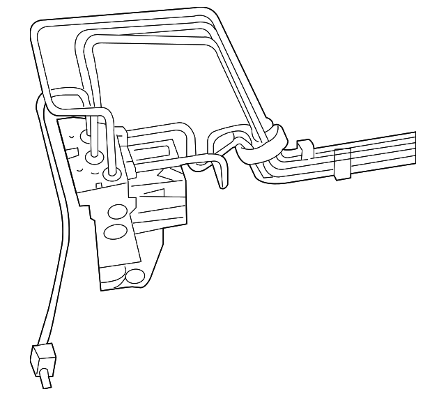 68020715AA Деталь ABS CONTROL UNIT